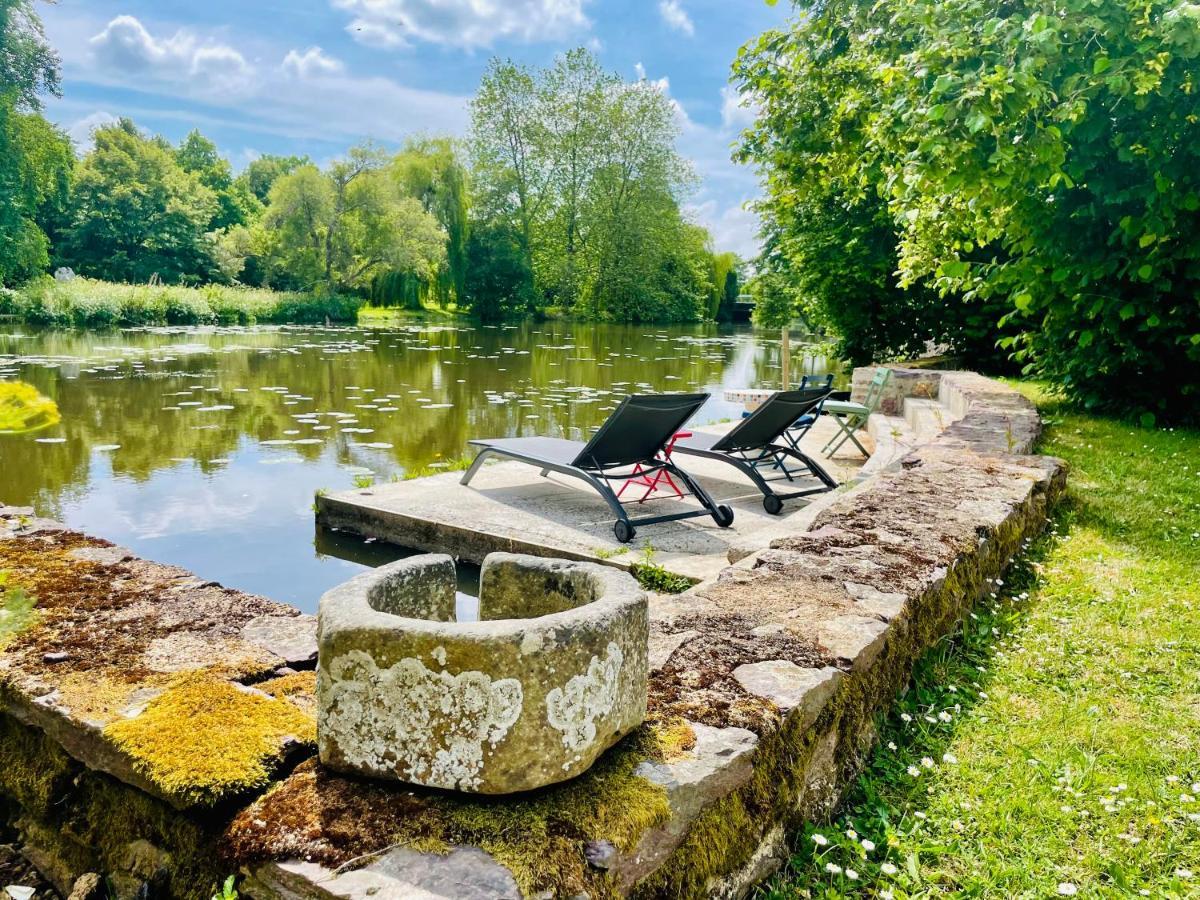 Le Moulin De Bury, Maison De Campagne Au Bord De La Riviere A 13 Kms Au Sud De Rennes Chavagne Exteriör bild